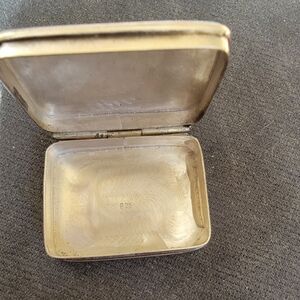 STERLING SILVER Pill box